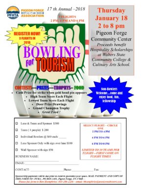 Bowling for Tourism 2018